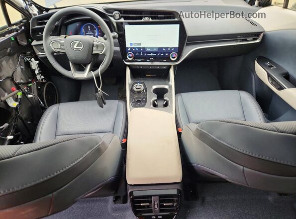 JTJAAAAB7SA030422 2025 LEXUS RZ Gray Widok deski rozdzielczej