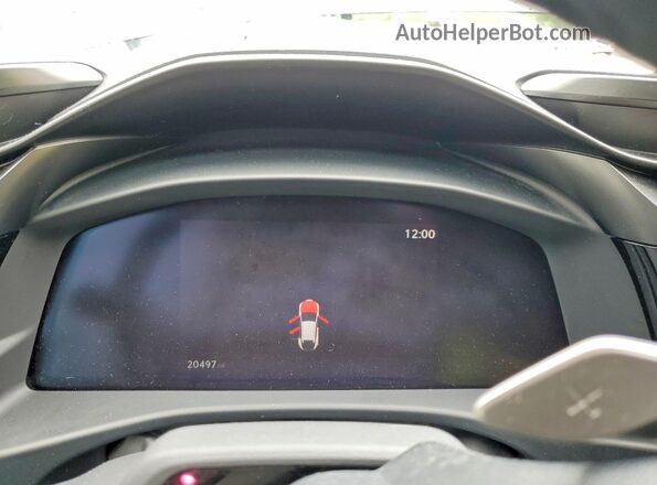 JTJAAAAB8PA020635 2023 LEXUS RZ Gray Widok zestawu wskaźników