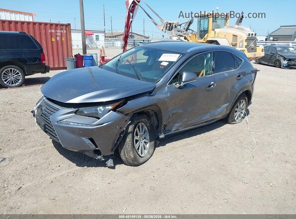 JTJAARBZ3L2168030 2020 LEXUS NX 300 Gray Առջևի ձախ երեք քառորդ տեսարան