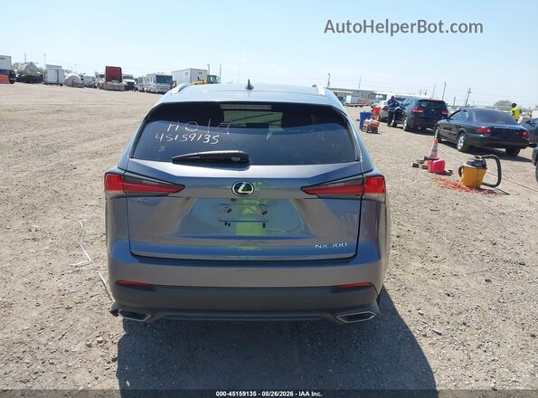 JTJAARBZ3L2168030 2020 LEXUS NX 300 Gray 