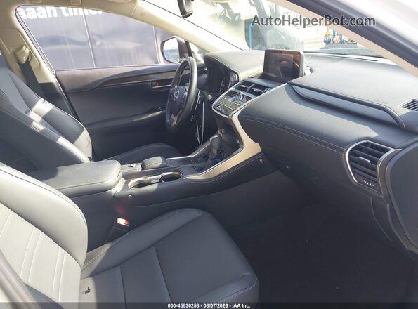 JTJAARBZ4L2158753 2020 LEXUS NX 300 White Widok wnętrza z przodu