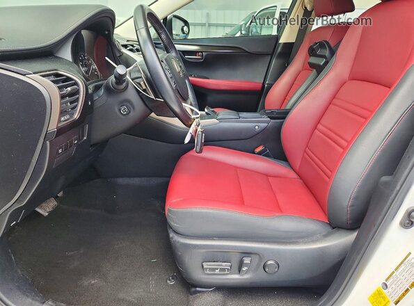 JTJAARBZ6L5018461 2020 LEXUS NX White Вид салону спереду