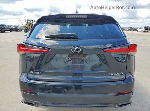 JTJAARBZ8L2166614 2020 LEXUS NX Black Widok z tyłu