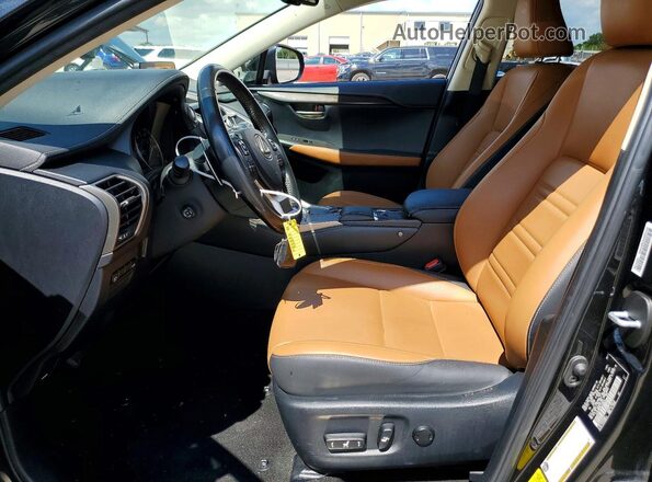 JTJAARBZ8L2166614 2020 LEXUS NX Black Widok wnętrza z przodu