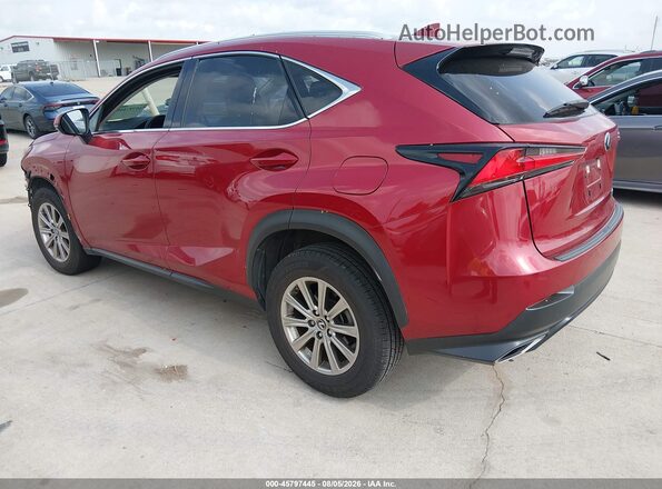 JTJAARBZ8L5009325 2020 LEXUS NX 300 Красный Задняя левая четверть