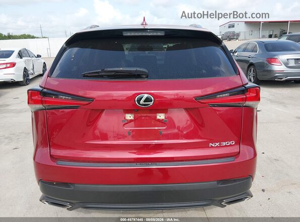 JTJAARBZ8L5009325 2020 LEXUS NX 300 Красный 
