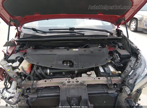 JTJAARBZ8L5009325 2020 LEXUS NX 300 Красный Вид сзади