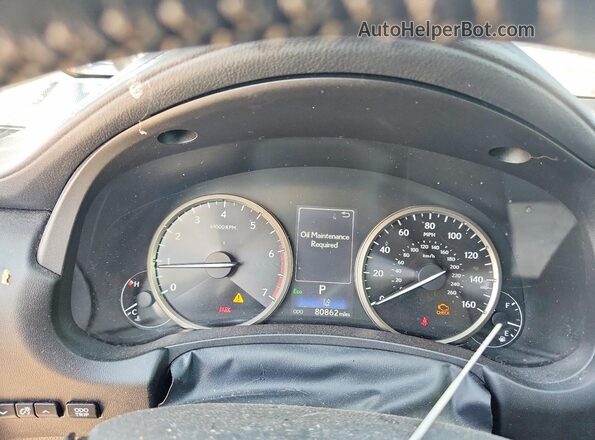 JTJAARBZ8L5016744 2020 LEXUS NX Black Սարքավորումների վահանակի տեսք