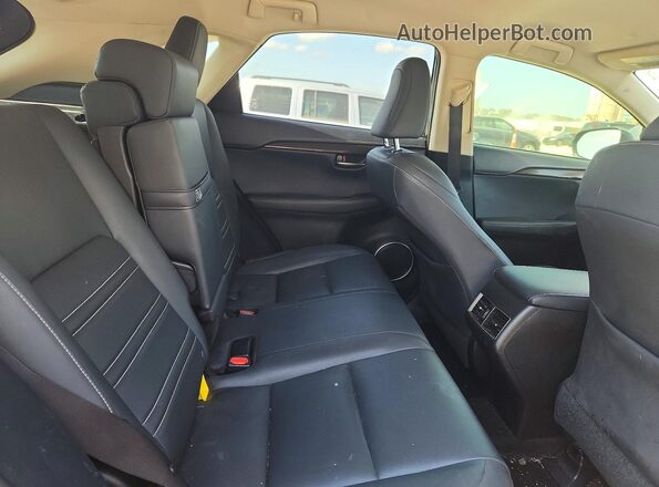 JTJAARBZ8L5016744 2020 LEXUS NX Black Սալոնի հետևի տեսք