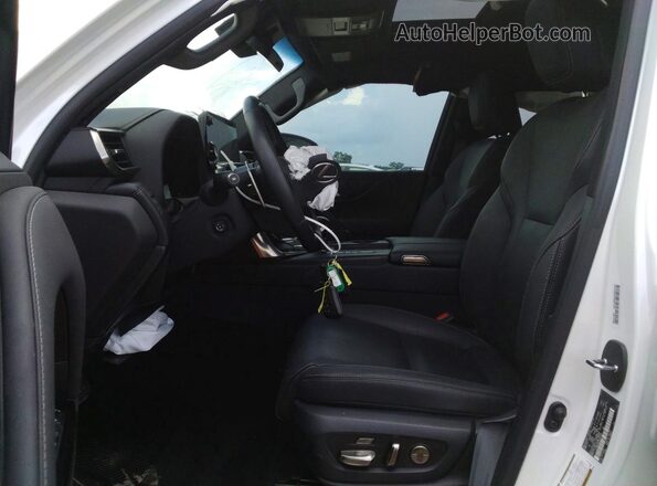 JTJAB7CX2P4015339 2023 LEXUS LX White Widok wnętrza z przodu