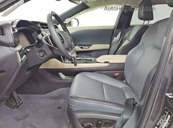 JTJABABB7RA006935 2024 LEXUS RZ Gray Widok wnętrza z przodu