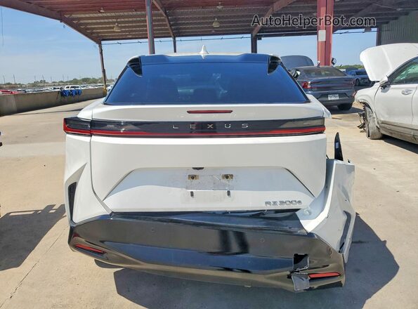 JTJABABB7RA006966 2024 LEXUS RZ White Հետևի տեսք