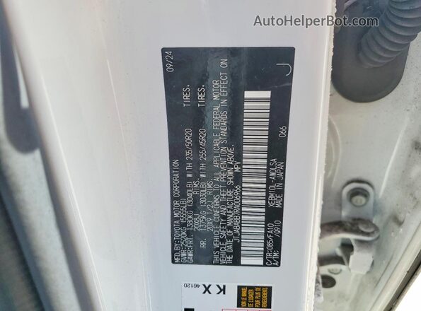 JTJABABB7RA006966 2024 LEXUS RZ White Շարժիչի բաժամունքի տեսք