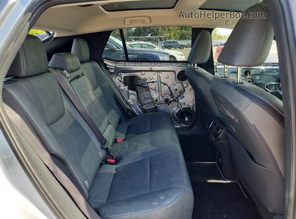JTJABABB9RA002014 2024 LEXUS RZ Silver Вид задньої частини салону