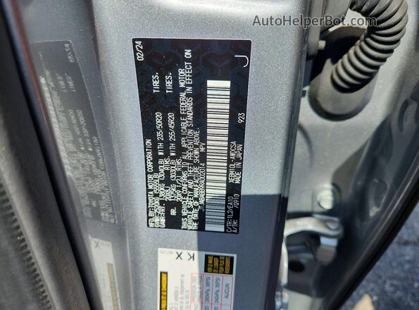 JTJABABB9RA002014 2024 LEXUS RZ Silver Панорамний вид салону 360°