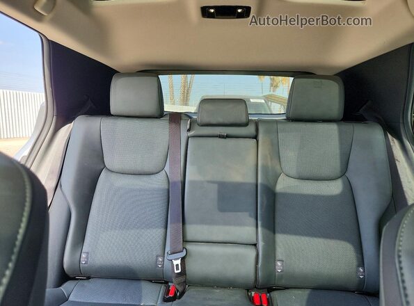 JTJABABB9RA002014 2024 LEXUS RZ Silver Вид задніх сидінь