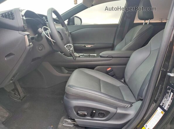JTJABABBXSA011391 2025 LEXUS RZ Black Вид салону спереду