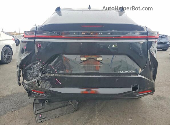 JTJABABBXSA011391 2025 LEXUS RZ Black Вид ззаду