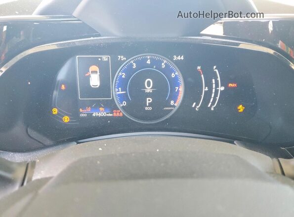 JTJADCAZ4R5015797 2024 LEXUS NX Gray Вид щитка приладів