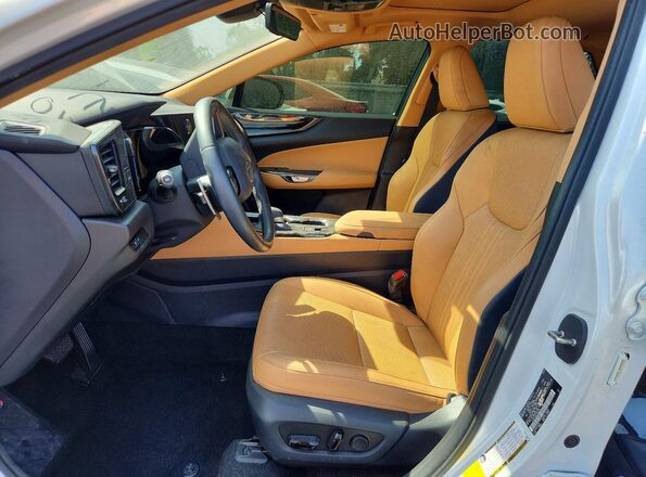 JTJADCAZ6S2017798 2025 LEXUS NX White Вид салону спереду