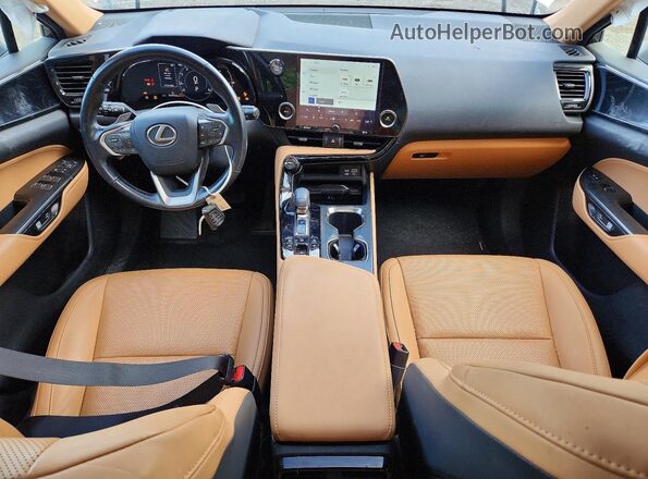 JTJAGCEZ7R5008246 2024 LEXUS NX White Вид панелі приладів