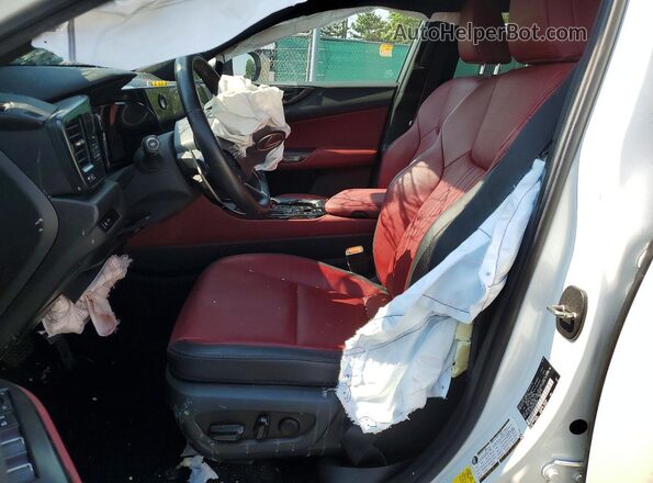 JTJAKCEZ2R2019946 2024 LEXUS NX White Widok wnętrza z przodu