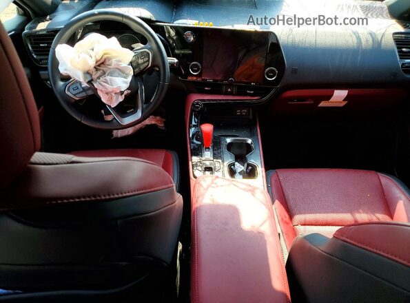 JTJAKCEZ2R2019946 2024 LEXUS NX White Widok deski rozdzielczej