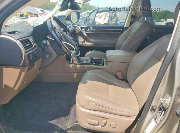 JTJAM7BX0N5310555 2022 LEXUS GX Серебряный Вид салона спереди