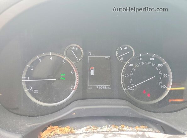 JTJAM7BX0N5310555 2022 LEXUS GX Серебряный Вид щитка приборов