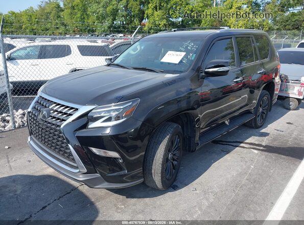 JTJAM7BX1P5362442 2023 LEXUS GX 460 Black წინა მარცხენა ხედი სამი მეოთხედიდან