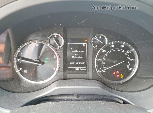 JTJAM7BX2M5274690 2021 LEXUS GX White Widok zestawu wskaźników