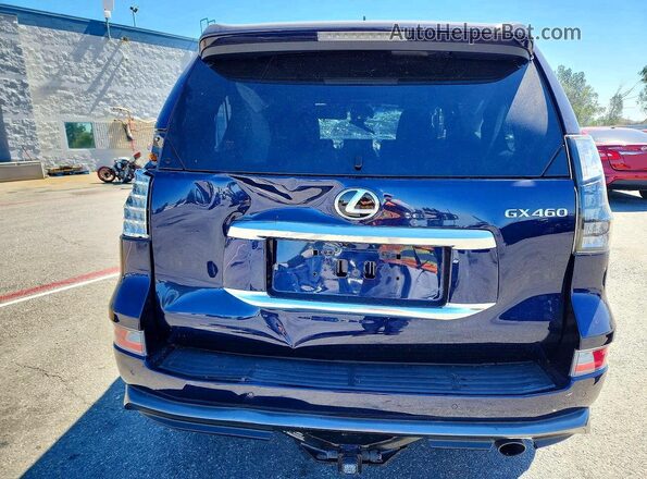 JTJAM7BX2P5385034 2023 LEXUS GX Blue უკანა ხედი