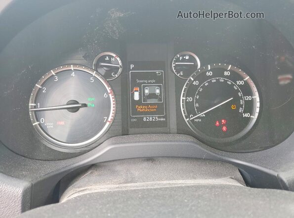 JTJAM7BX3M5280451 2021 LEXUS GX Silver ხელსაწყოთა პანელის ხედი