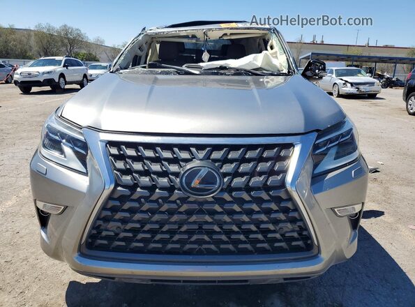JTJAM7BX3M5285536 2021 LEXUS GX Gray Widok z przodu