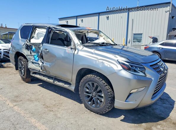 JTJAM7BX3M5285536 2021 LEXUS GX Gray Przód prawy