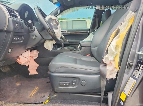 JTJAM7BX3P5349045 2023 LEXUS GX Серый Вид салона спереди