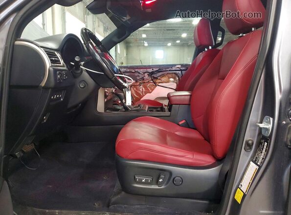 JTJAM7BX4M5275193 2021 LEXUS GX Gray Widok wnętrza z przodu
