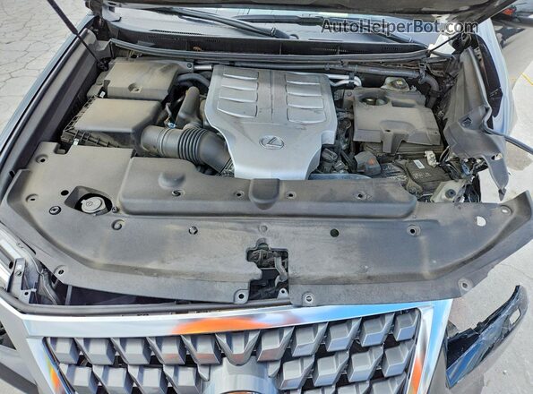 JTJAM7BX5M5272805 2021 LEXUS GX Black ძრავის განყოფილების ხედი