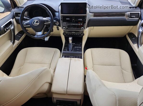 JTJAM7BX5P5372374 2023 LEXUS GX White Vista del salpicadero
