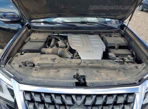 JTJAM7BX6L5260788 2020 LEXUS GX Black Vista del compartimento del motor