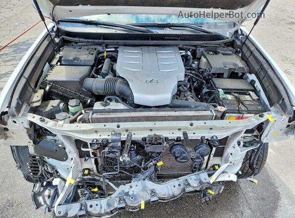 JTJAM7BX6M5276636 2021 LEXUS GX White Vista del compartimento del motor