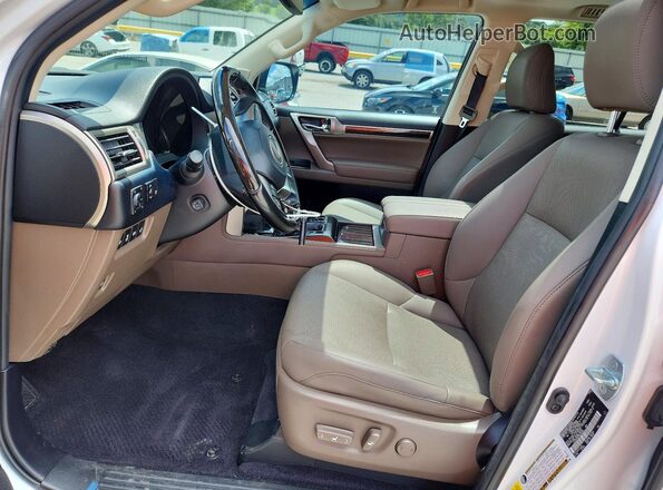 JTJAM7BX6M5276636 2021 LEXUS GX White Vista interior delantera
