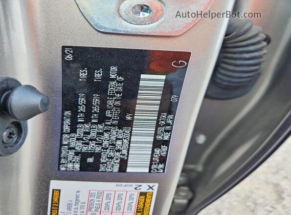 JTJAM7BX6M5300403 2021 LEXUS GX Silver Vista interior de 360 grados