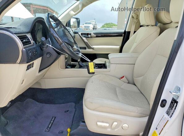 JTJAM7BX8M5284334 2021 LEXUS GX White Widok wnętrza z przodu