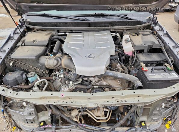 JTJAM7BXXL5264259 2020 LEXUS GX Gray Вид задньої частини салону