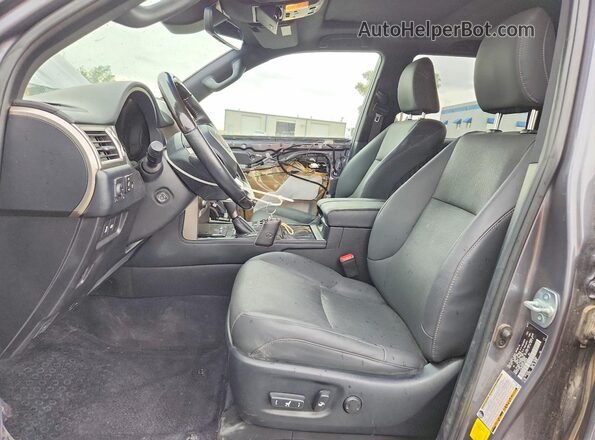 JTJAM7BXXL5264259 2020 LEXUS GX Gray Вид салону спереду