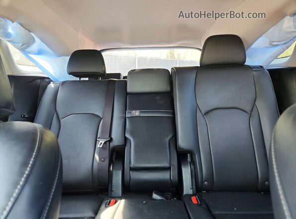 JTJAZKFA2N2037890 2022 LEXUS RX Gray Հետևի նստատեղերի տեսք