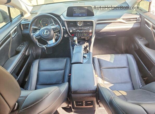 JTJAZKFA2N2037890 2022 LEXUS RX Gray Առջևի վահանակի տեսք