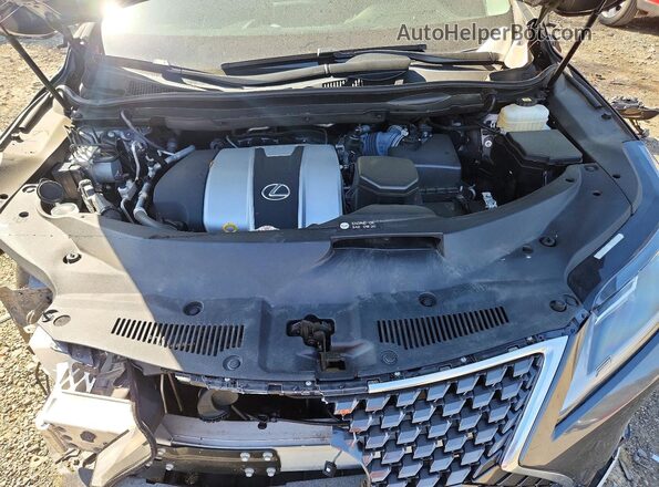 JTJAZKFA2N2037890 2022 LEXUS RX Gray Շարժիչի բաժամունքի տեսք