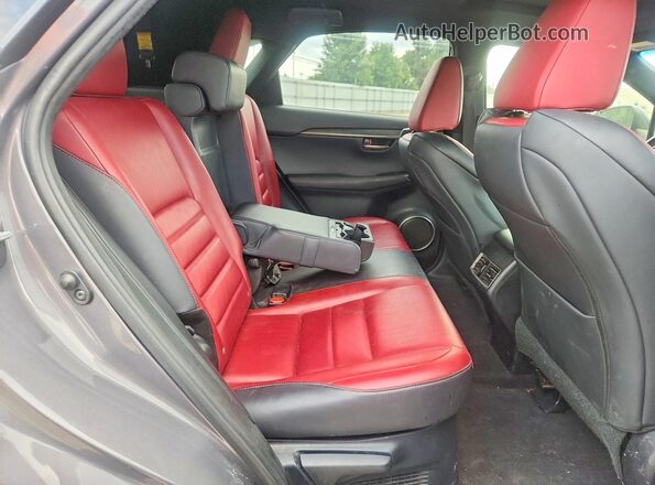 JTJBARBZ0G2061656 2016 LEXUS NX Gray Вид задньої частини салону